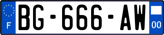 BG-666-AW