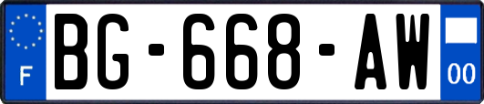 BG-668-AW