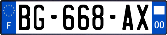 BG-668-AX