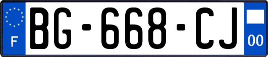 BG-668-CJ