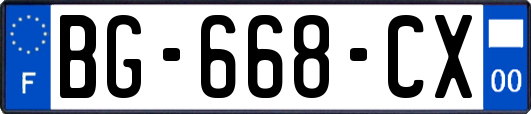 BG-668-CX