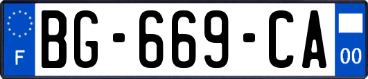 BG-669-CA