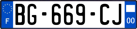 BG-669-CJ