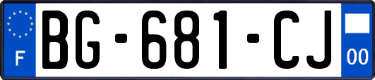 BG-681-CJ
