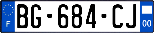 BG-684-CJ