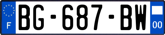 BG-687-BW