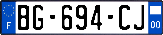 BG-694-CJ