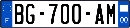 BG-700-AM