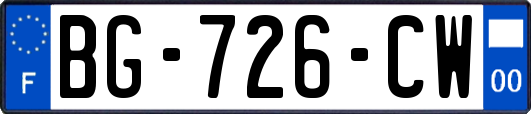 BG-726-CW