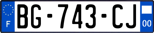 BG-743-CJ