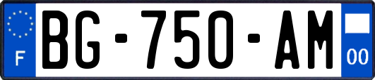 BG-750-AM