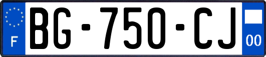 BG-750-CJ