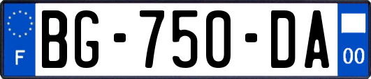 BG-750-DA