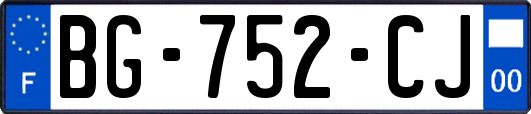 BG-752-CJ