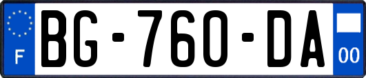 BG-760-DA