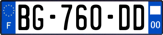 BG-760-DD