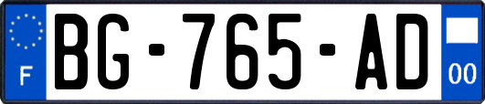 BG-765-AD