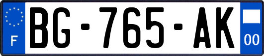 BG-765-AK