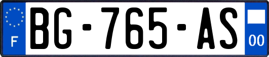 BG-765-AS