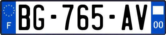 BG-765-AV