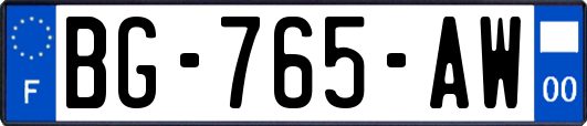 BG-765-AW