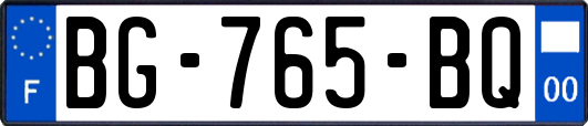 BG-765-BQ