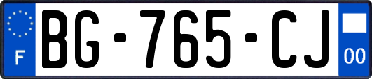 BG-765-CJ