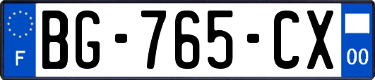 BG-765-CX