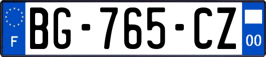 BG-765-CZ