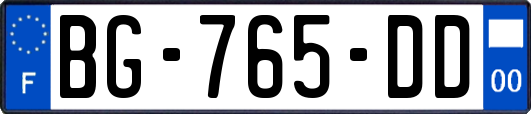 BG-765-DD