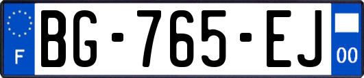 BG-765-EJ