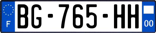 BG-765-HH