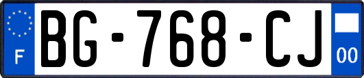 BG-768-CJ