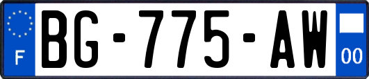 BG-775-AW