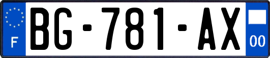 BG-781-AX