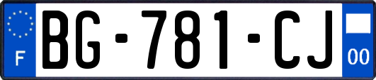 BG-781-CJ
