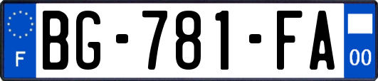 BG-781-FA