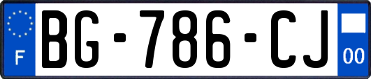 BG-786-CJ