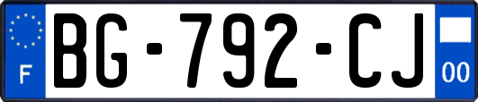 BG-792-CJ