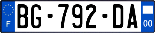 BG-792-DA