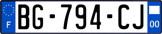 BG-794-CJ