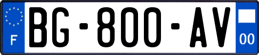 BG-800-AV