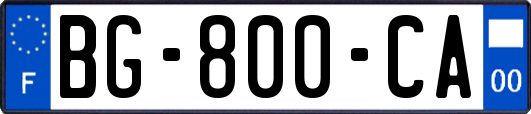 BG-800-CA