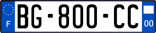 BG-800-CC