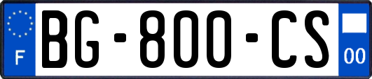 BG-800-CS