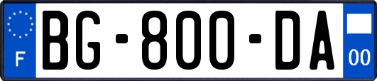 BG-800-DA