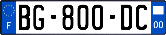 BG-800-DC