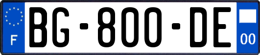 BG-800-DE
