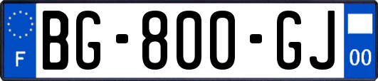 BG-800-GJ