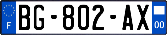 BG-802-AX